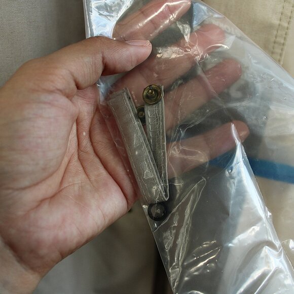 'London Fog' VINTAGE cotton tan size 10 weather wear trench coat - Picture 8 of 11